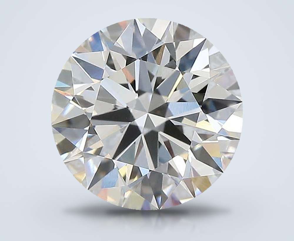 2.84 Carat Round Lab Diamond