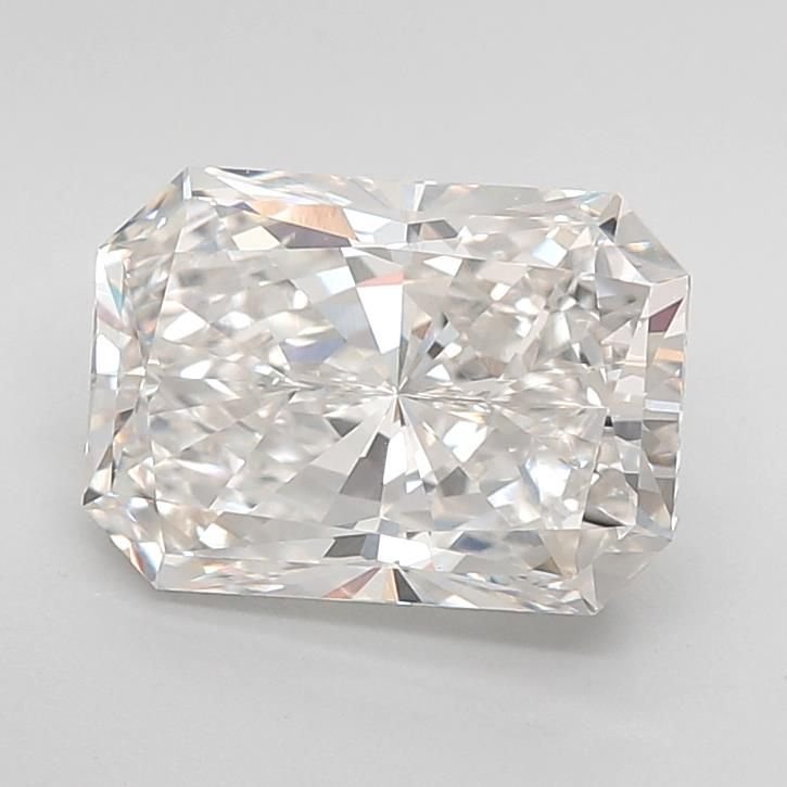 3.05ct H VVS2 Rare Carat Ideal Cut Radiant Lab Grown Diamond