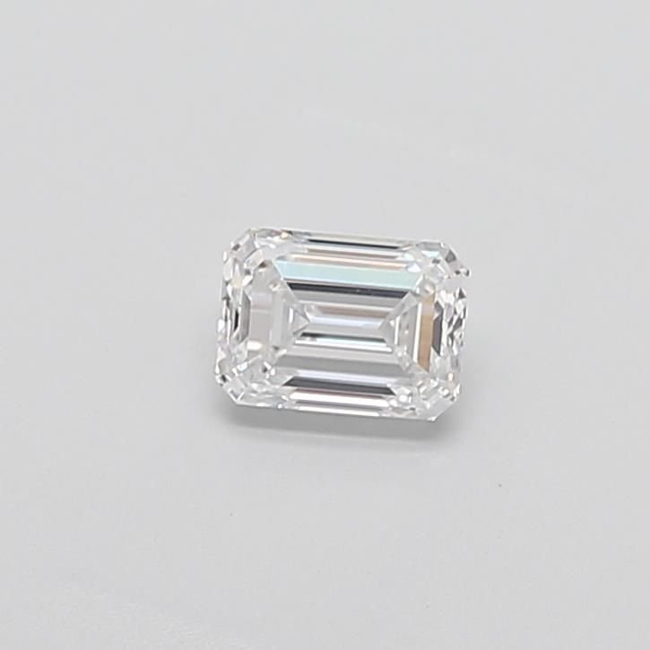 0.86ct D VVS1 Very Good Cut Emerald Lab Grown Diamond