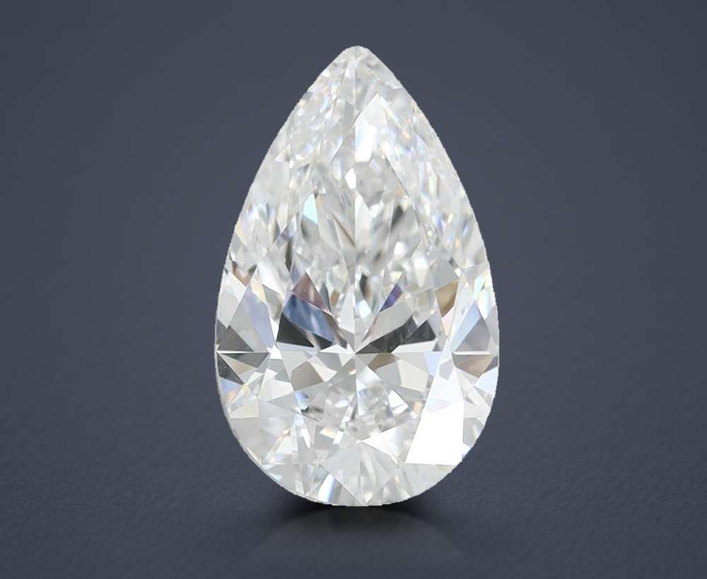 1.83 Carat Pear Lab Diamond