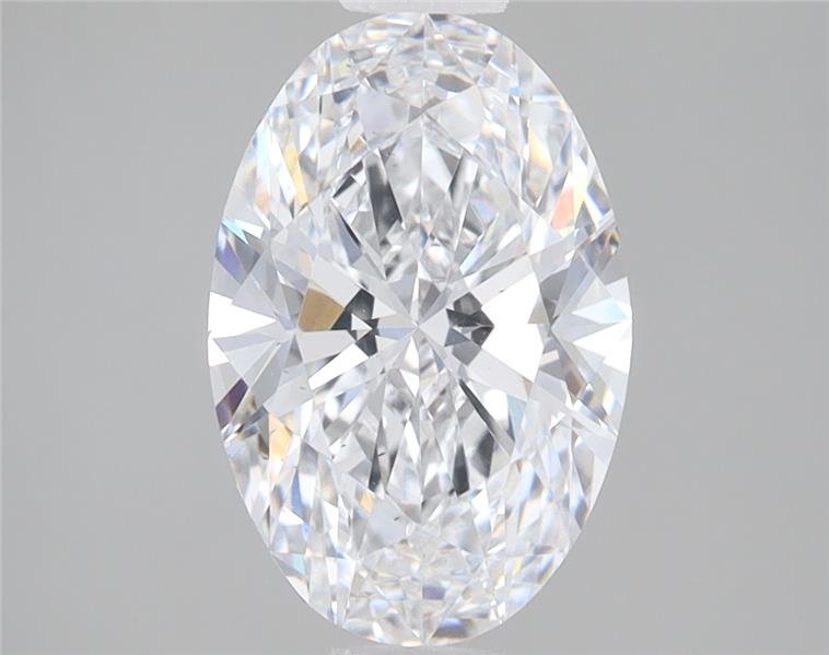 2.52 Carat Oval Lab Diamond