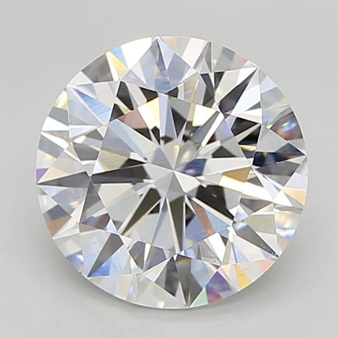 4.03ct G VVS2 Rare Carat Ideal Cut Round Lab Grown Diamond