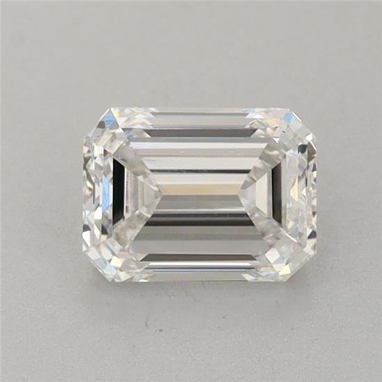 0.79ct E VVS2 Rare Carat Ideal Cut Emerald Lab Grown Diamond