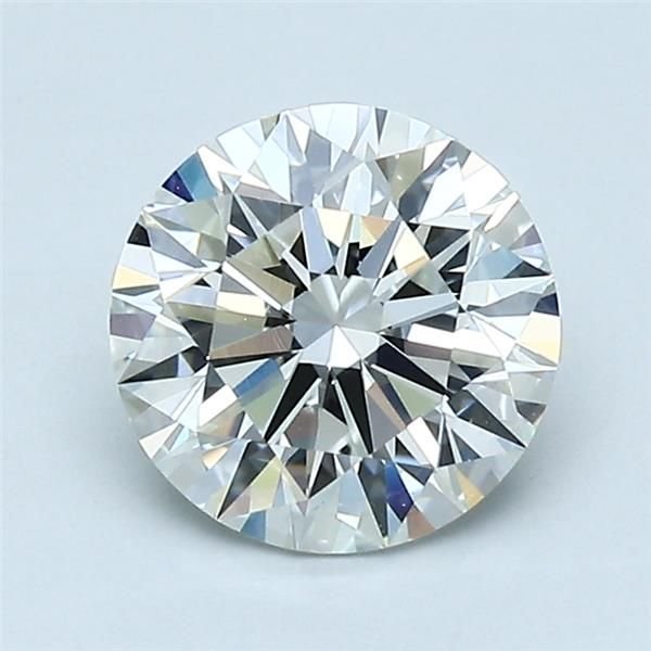 1.51ct H VVS2 Rare Carat Ideal Cut Round Diamond