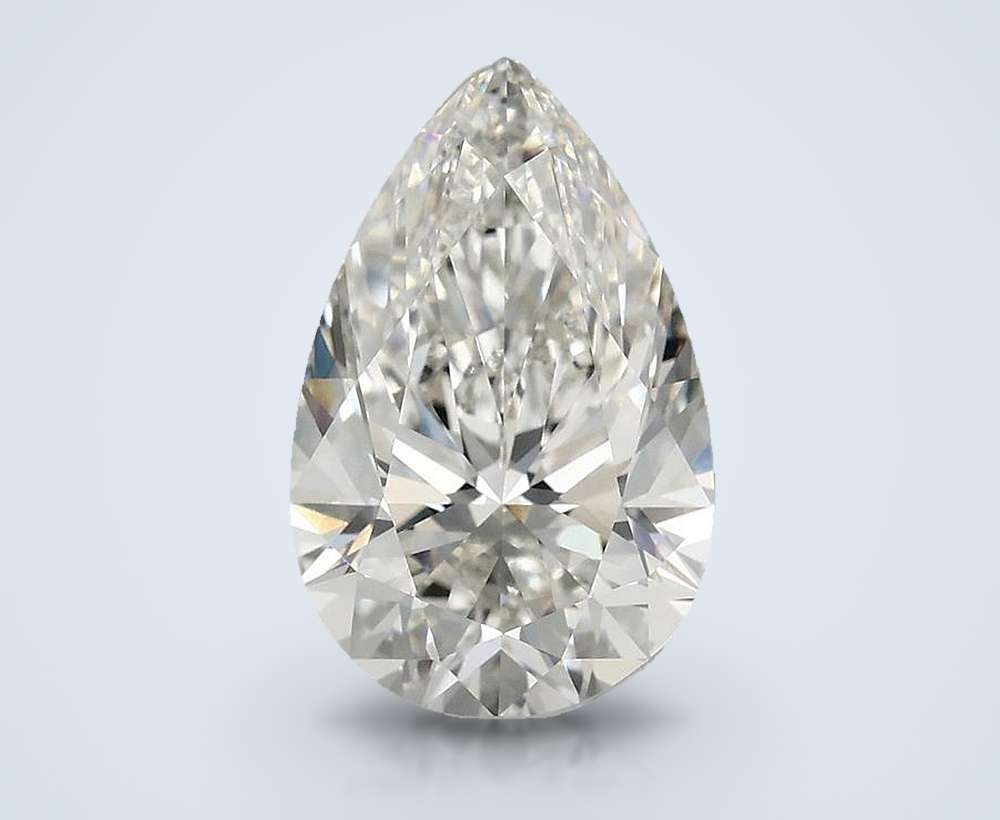 3.06 Carat Pear Lab Diamond