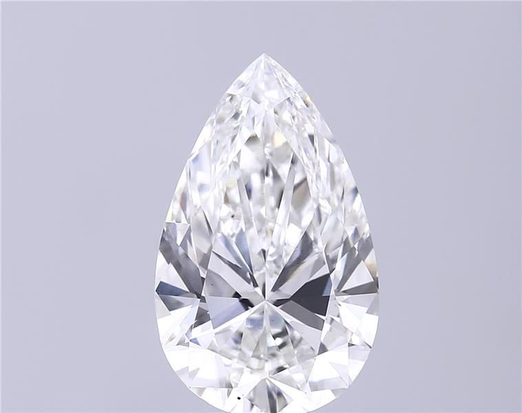 12.02ct E VVS2 Rare Carat Ideal Cut Pear Lab Grown Diamond