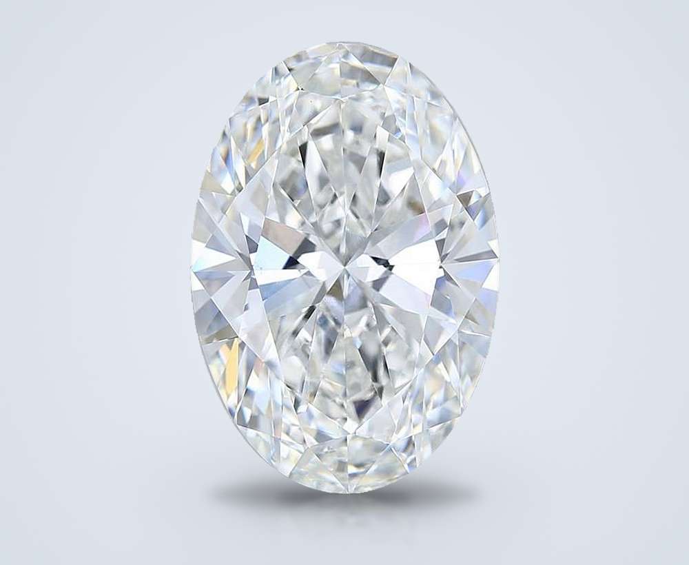 10.54 Carat Oval Lab Diamond