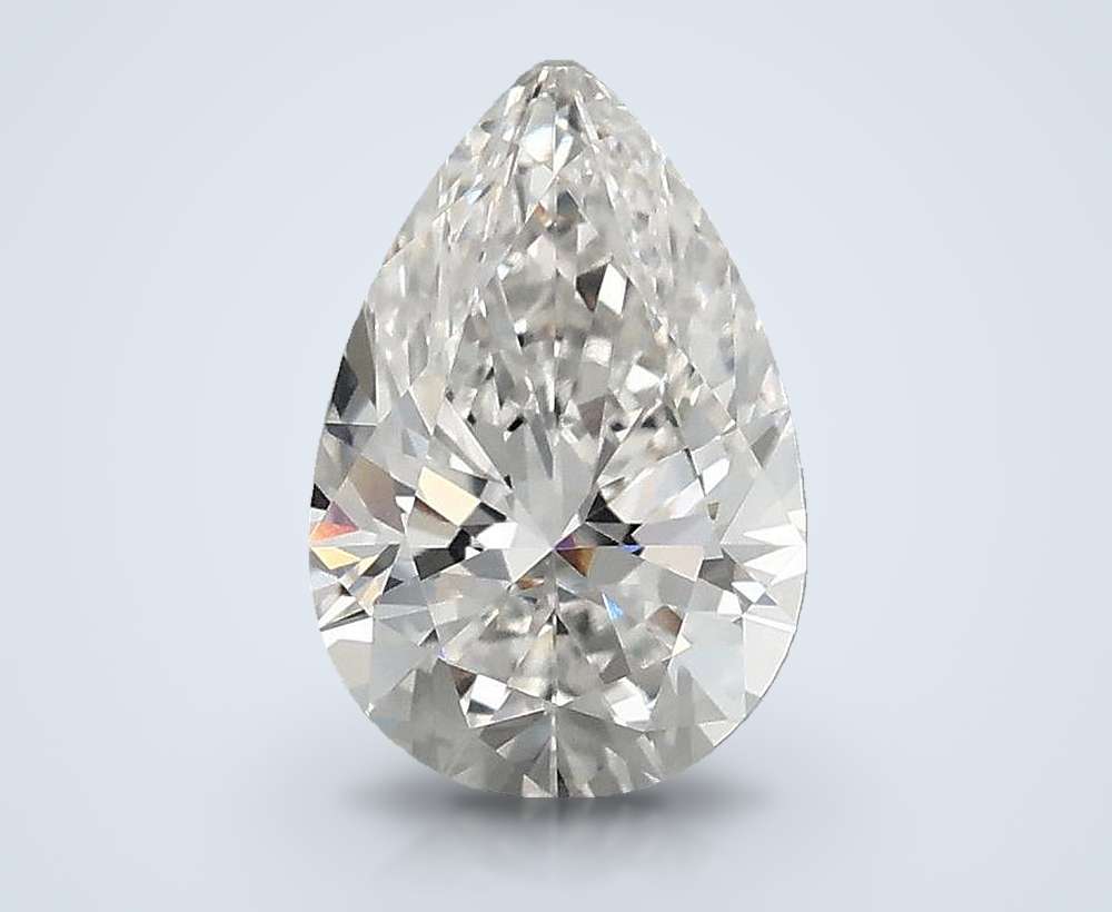 1.53 Carat Pear Lab Diamond