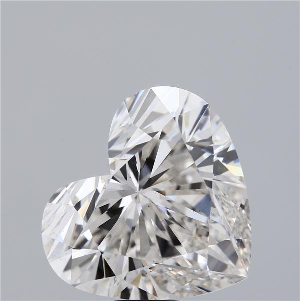 18.10ct G VS2 Rare Carat Ideal Cut Heart Lab Grown Diamond