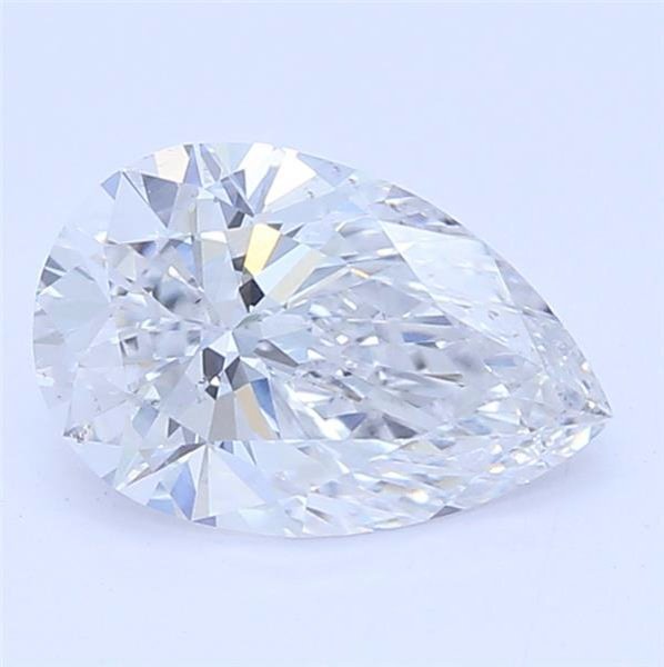 0.54ct D VS2 Rare Carat Ideal Cut Pear Lab Grown Diamond