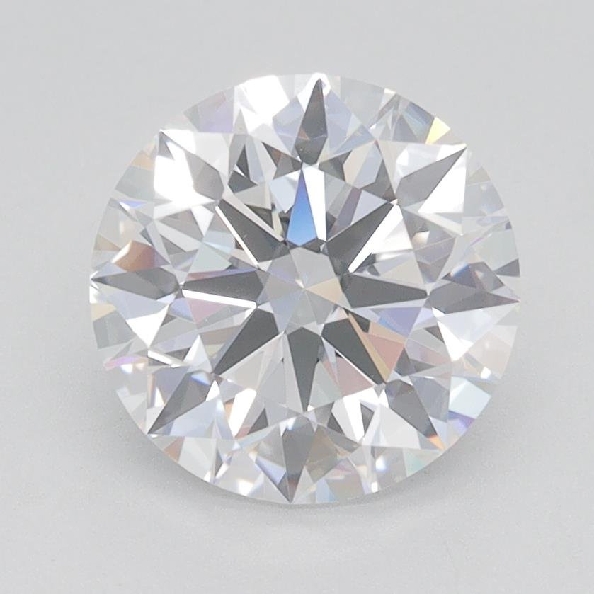 2.01ct D VS1 Rare Carat Ideal Cut Round Lab Grown Diamond