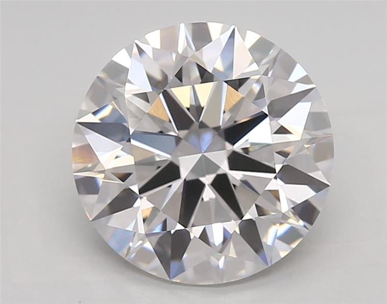 3.65ct E VVS2 Rare Carat Ideal Cut Round Lab Grown Diamond