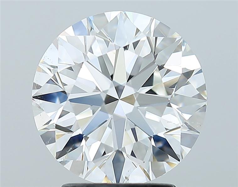 2.80ct G SI1 Rare Carat Ideal Cut Round Diamond