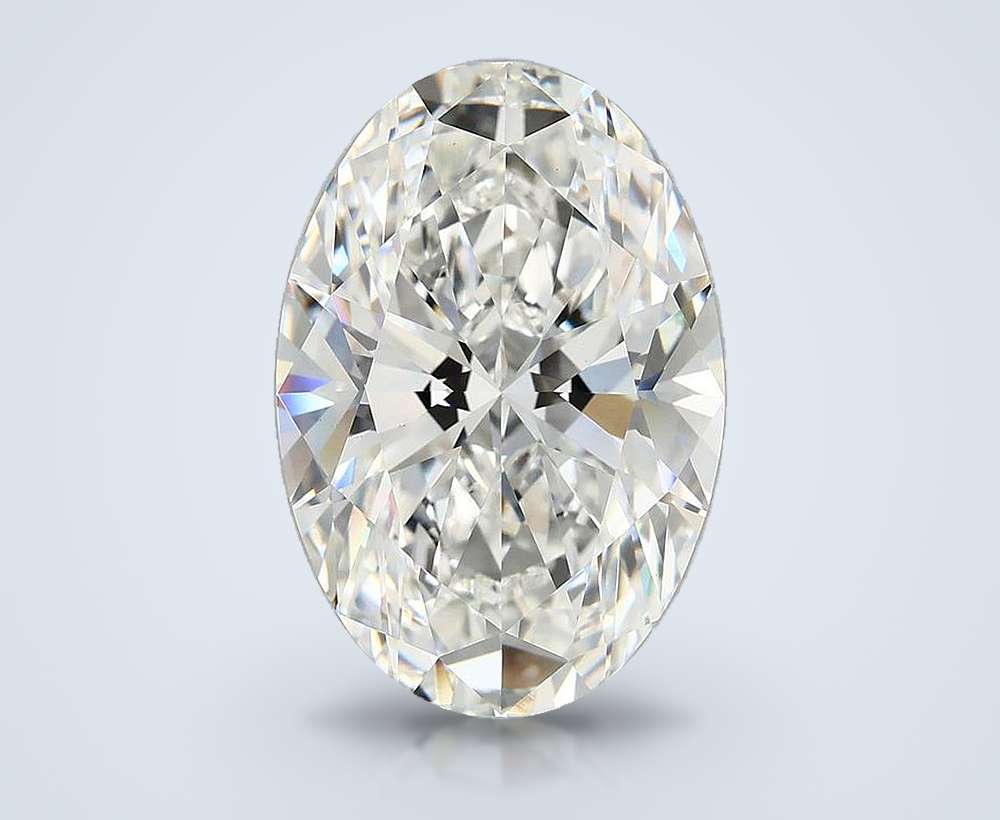 8.12 Carat Oval Lab Diamond