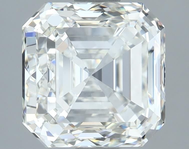 3.07ct J IF Very Good Cut Asscher Diamond