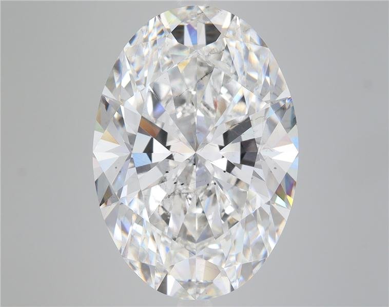 12.33ct F SI1 Rare Carat Ideal Cut Oval Lab Grown Diamond