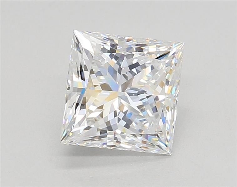 2.07ct D VVS2 Rare Carat Ideal Cut Princess Lab Grown Diamond