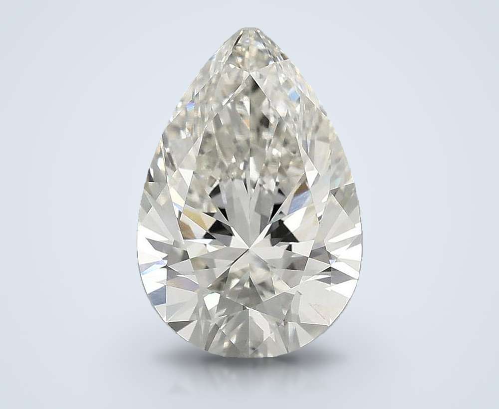 3.00 Carat Pear Lab Diamond