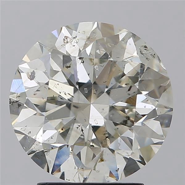 3.01ct I SI2 Excellent Cut Round Diamond