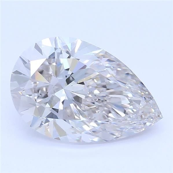 1.08ct H VVS2 Rare Carat Ideal Cut Pear Lab Grown Diamond