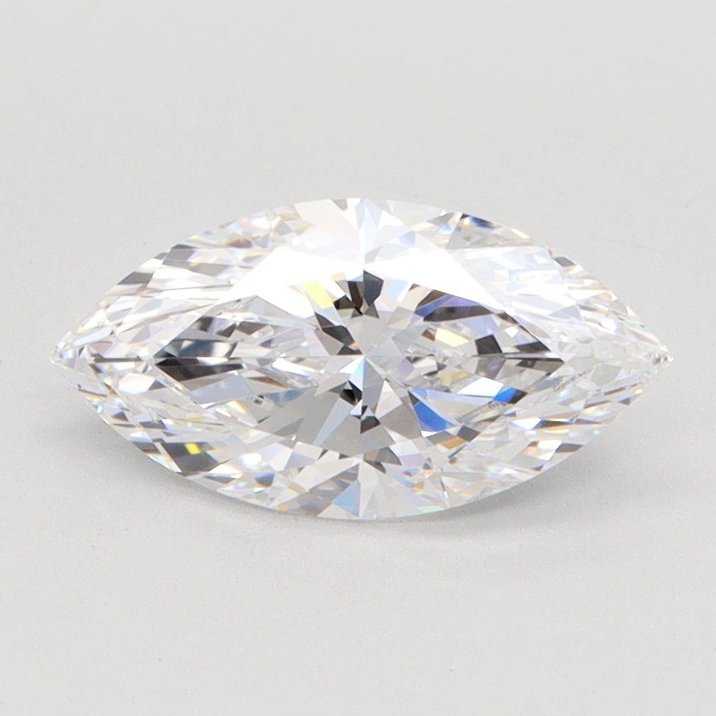 1.58ct D VVS2 Rare Carat Ideal Cut Marquise Lab Grown Diamond