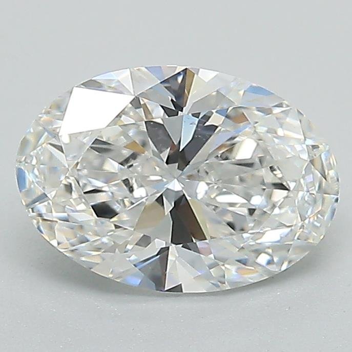 1.36ct E VVS2 Rare Carat Ideal Cut Oval Lab Grown Diamond