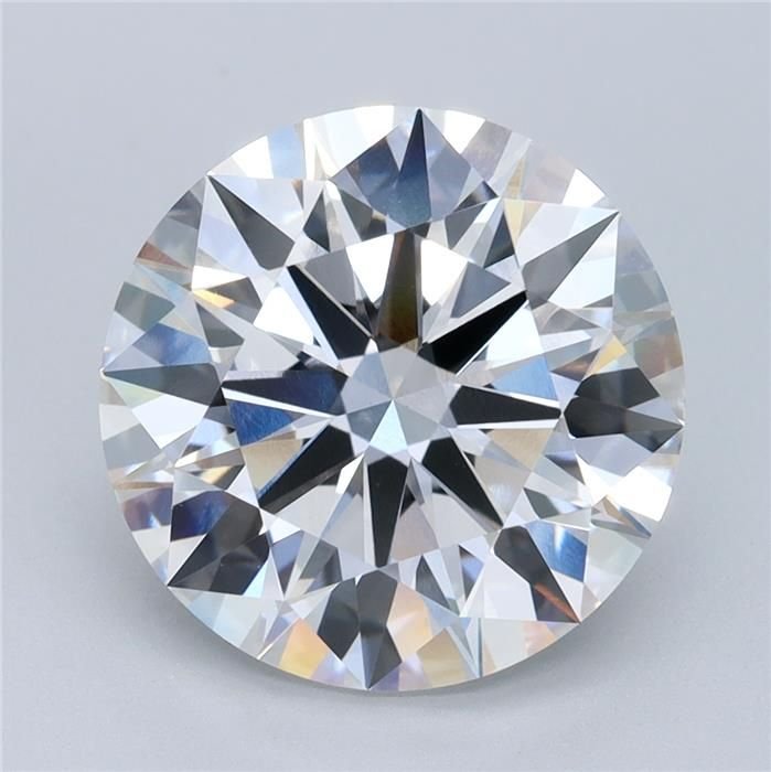 6.18ct E VS1 Rare Carat Ideal Cut Round Lab Grown Diamond