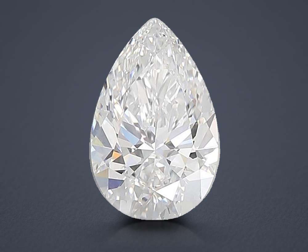 2.71 Carat Pear Lab Diamond