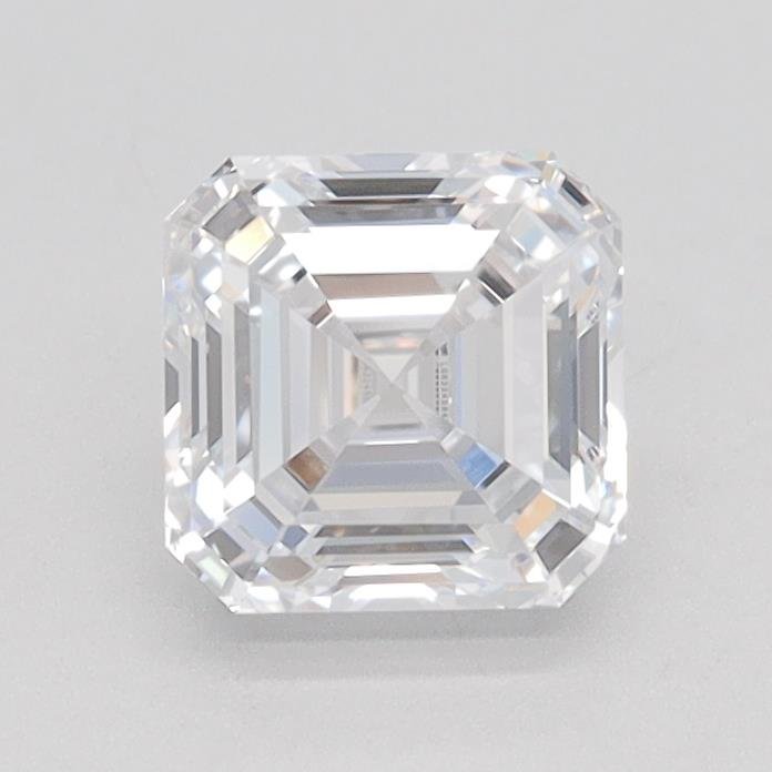 1.04ct E IF Rare Carat Ideal Cut Asscher Lab Grown Diamond
