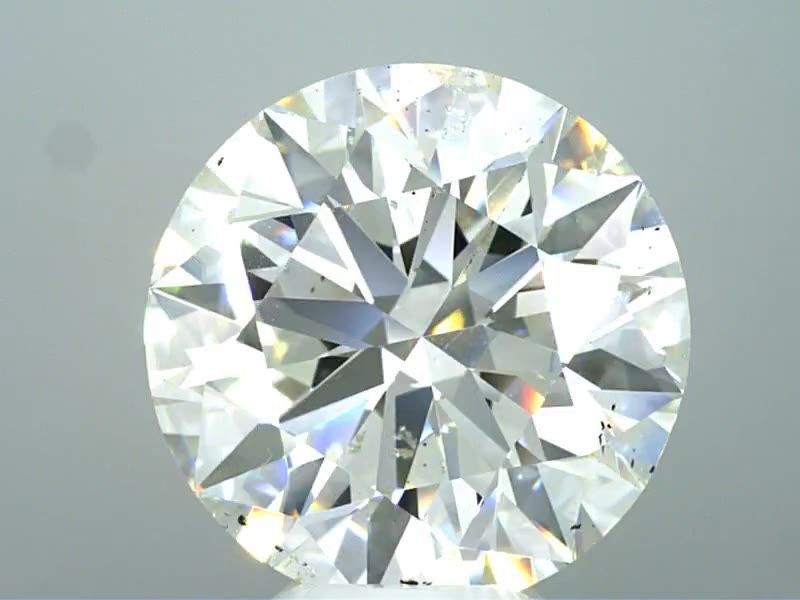 10.06ct H SI2 Rare Carat Ideal Cut Round Diamond