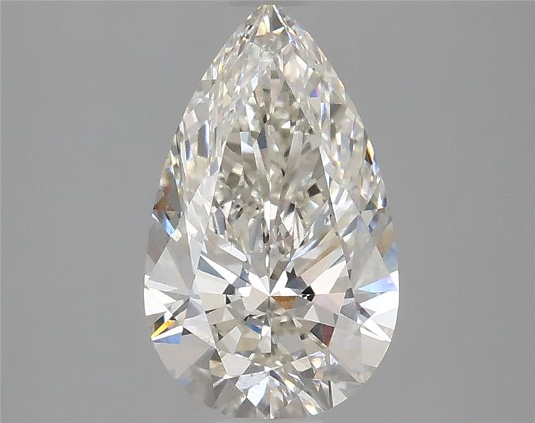 1.76ct H VS1 Rare Carat Ideal Cut Pear Lab Grown Diamond