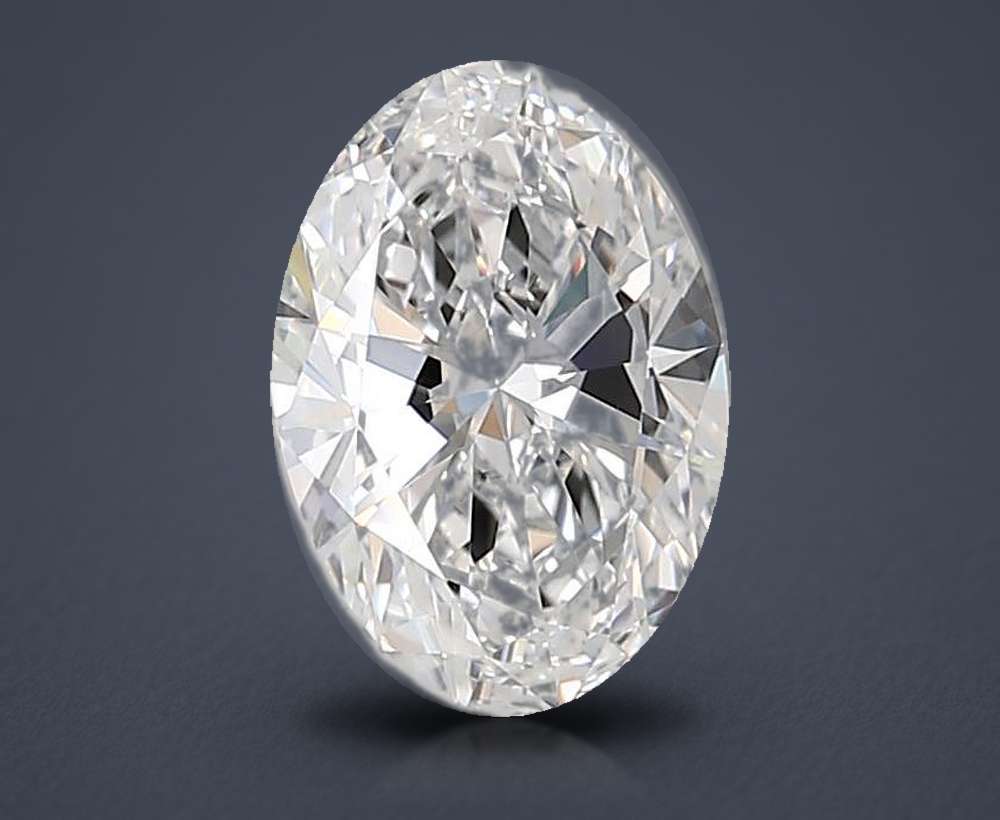 1.50 Carat Oval Lab Diamond