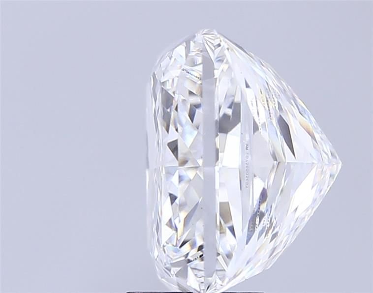 10.07ct F VS2 Rare Carat Ideal Cut Princess Lab Grown Diamond