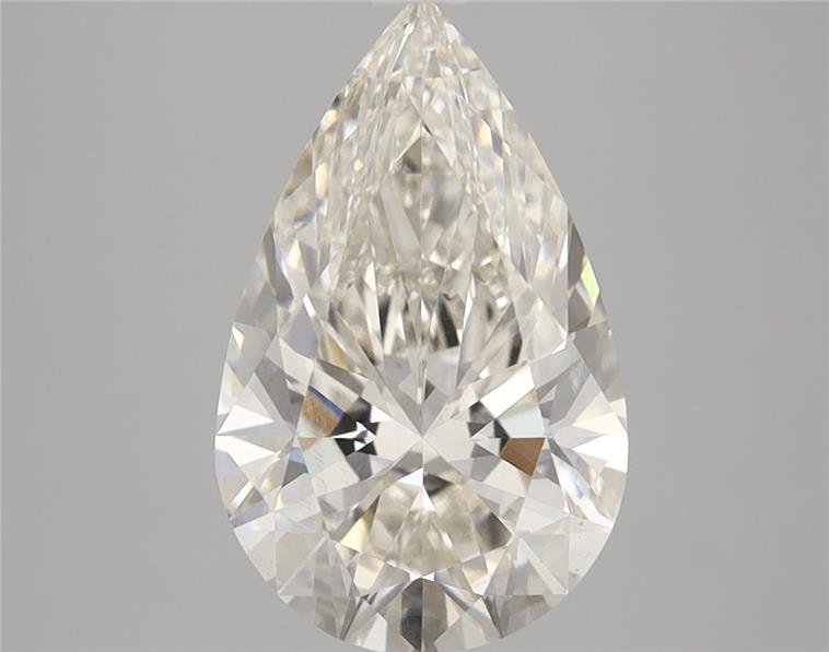 2.60ct H VS1 Rare Carat Ideal Cut Pear Lab Grown Diamond