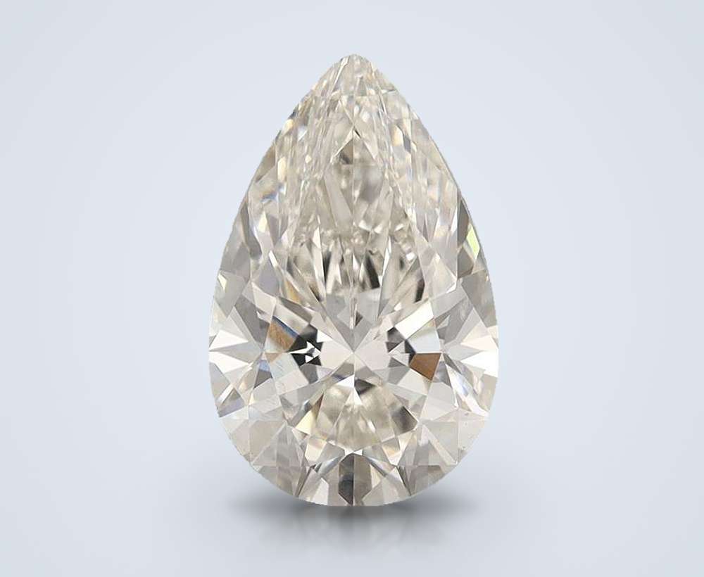 2.60 Carat Pear Lab Diamond