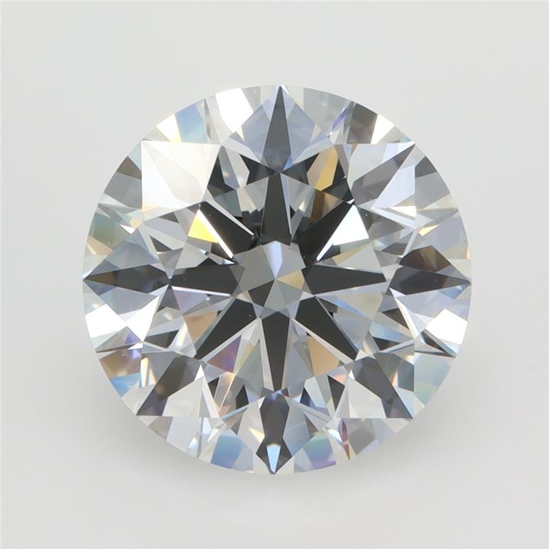 4.59ct F VS1 Rare Carat Ideal Cut Round Lab Grown Diamond