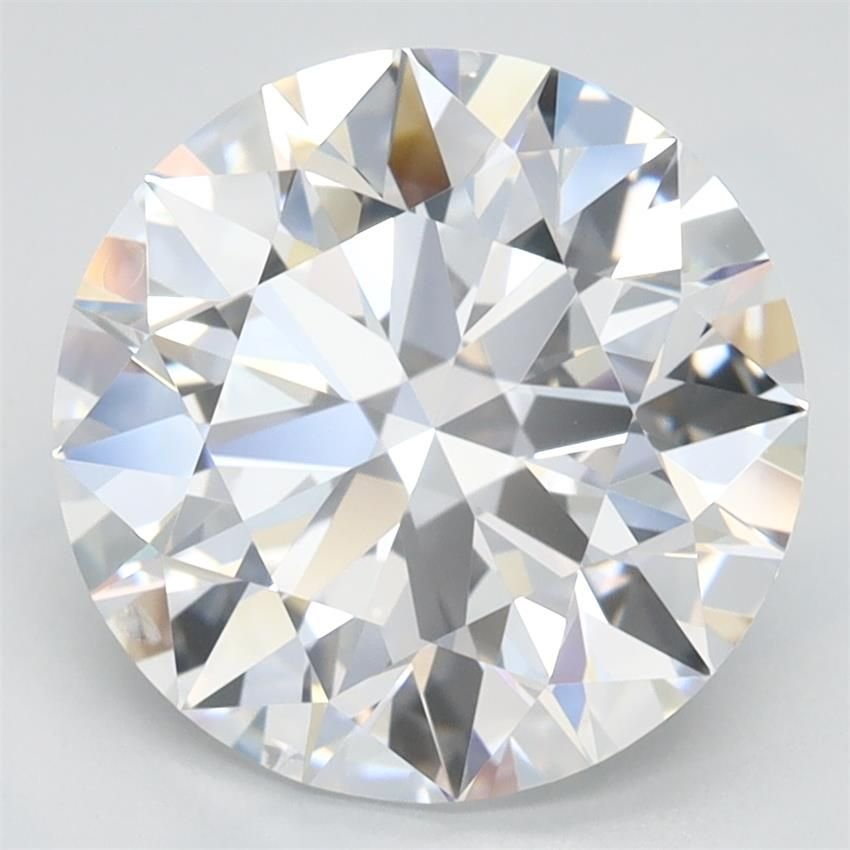 3.11ct D IF Rare Carat Ideal Cut Round Lab Grown Diamond