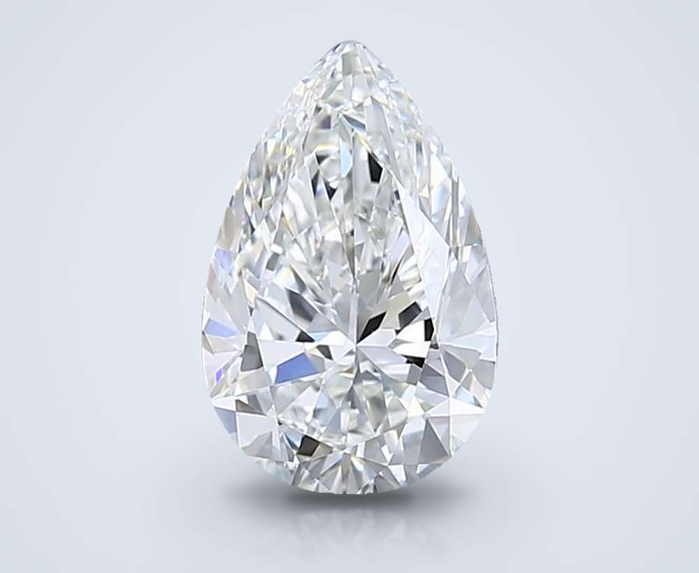 1.72 Carat Pear Lab Diamond