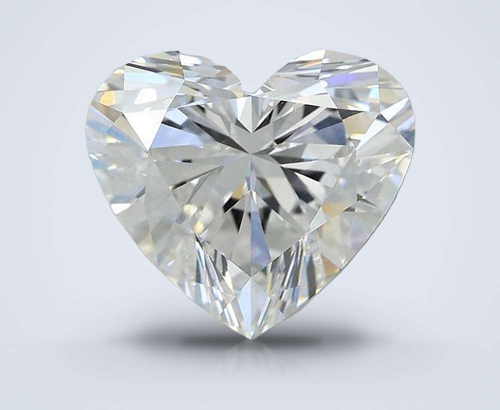 5.00 Carat Heart Lab Diamond