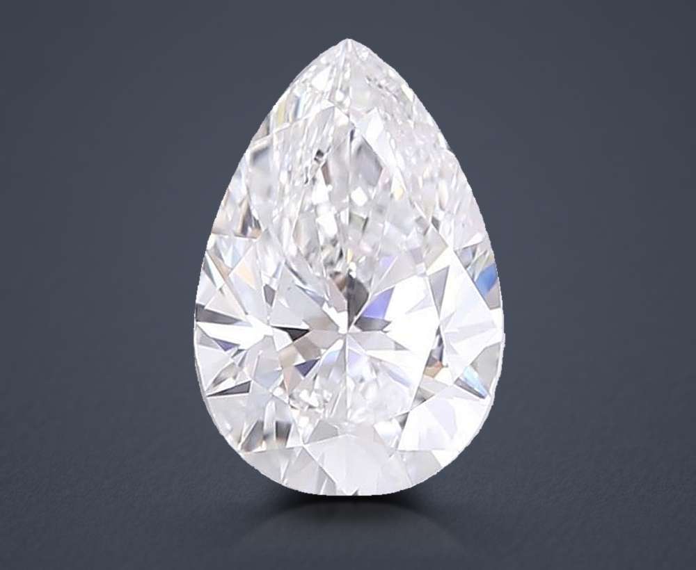 2.09 Carat Pear Lab Diamond