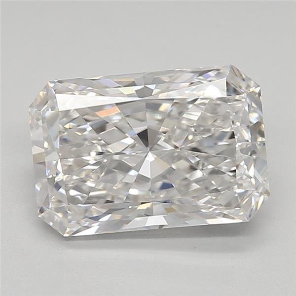 2.13ct F VVS2 Rare Carat Ideal Cut Radiant Lab Grown Diamond