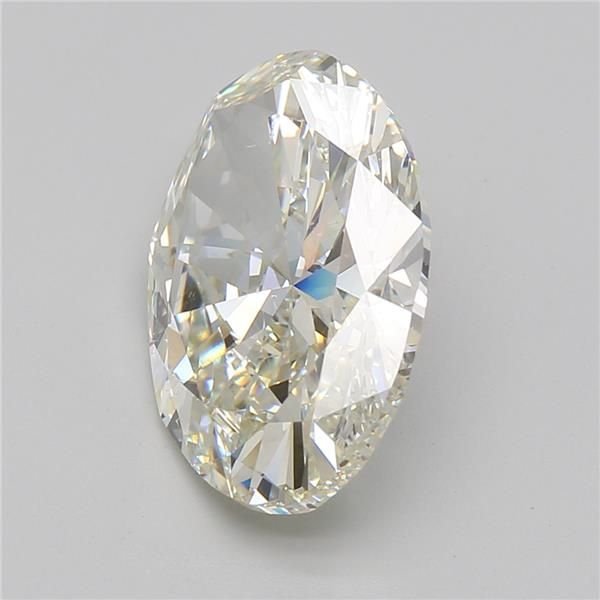 7.02ct K SI2 Very Good Cut Oval Diamond