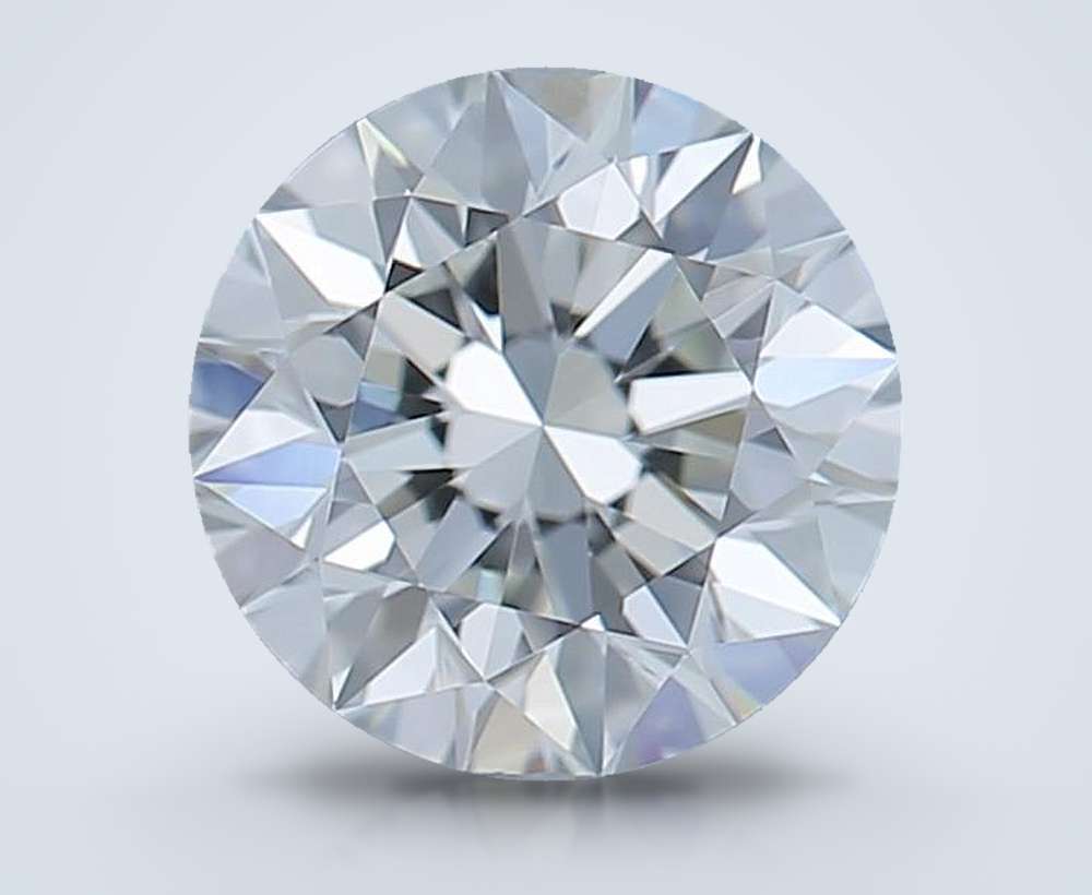 0.54 Carat Round Natural Diamond