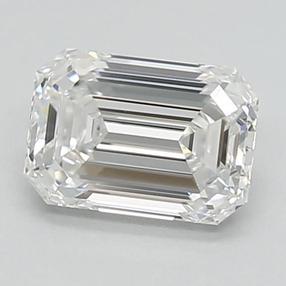 1.01ct E VVS2 Rare Carat Ideal Cut Emerald Lab Grown Diamond