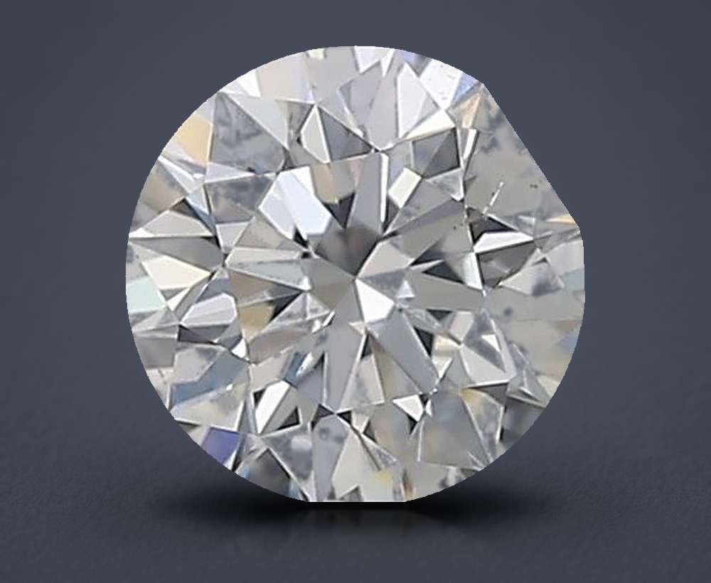 0.70 Carat Round Natural Diamond