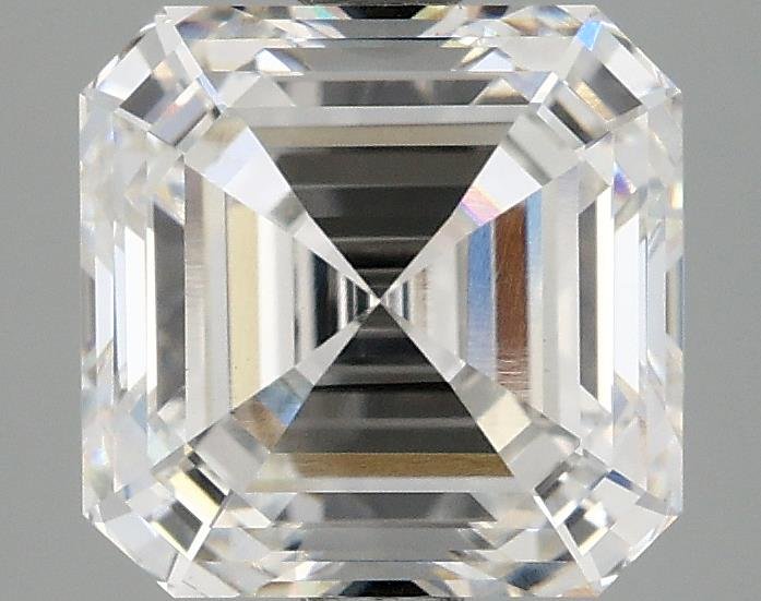 3.01ct F VS1 Rare Carat Ideal Cut Asscher Lab Grown Diamond