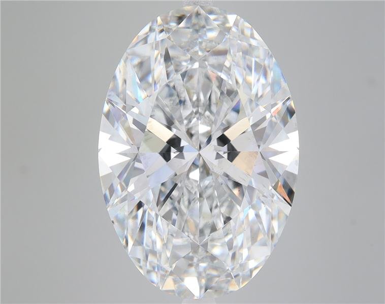 11.20ct F VS2 Rare Carat Ideal Cut Oval Lab Grown Diamond