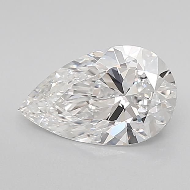 0.98ct E VVS2 Rare Carat Ideal Cut Pear Lab Grown Diamond