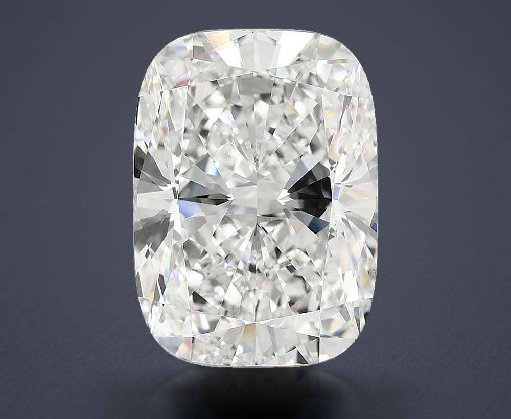 6.97 Carat Cushion Lab Diamond