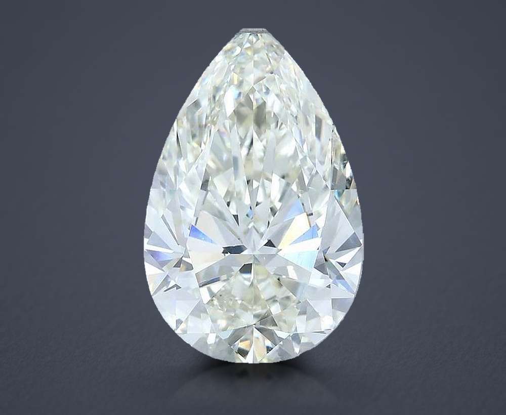 3.01 Carat Pear Natural Diamond